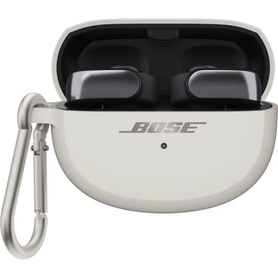 Siliconen opbergetui voor Bose Ultra Open oordopjes Wit