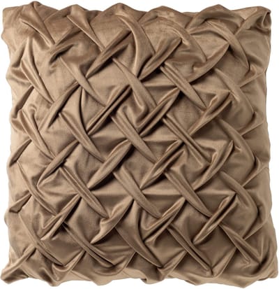Dutch Decor MIRA - sierkussen 45x45 cm - 3D-vlechtpatroon - Irish Cream - beige - Inclusief binnenkussen - Luxe kussens voor woonkamer & bank