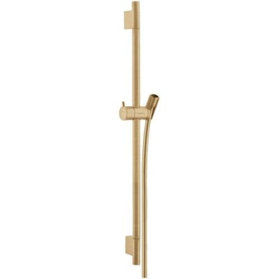 Hansgrohe Unica S Puro - glijstang 65cm - met isiflex B - doucheslang - 160cm - geborsteld brons