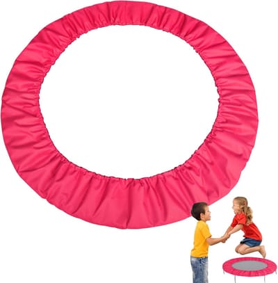 Trampoline Veiligheidskussen - Randbescherming Trampoline - Veilig Springen - Verdikt Oxford Weefsel - 91-122 cm - Rood