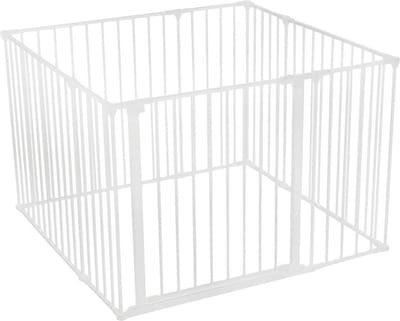 Safetots Grondbox, 105cm x 105cm, Wit, 70cm Hoog, Baby Speelpen