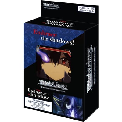 Weiss Schwarz Trading Card Game Trial Deck: The Eminence in Shadow