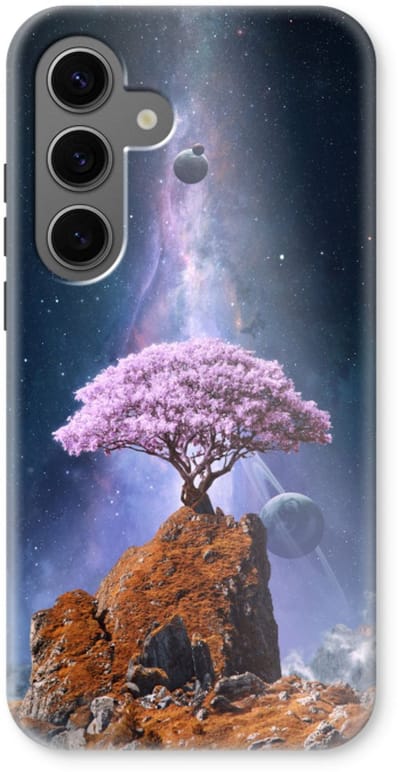 Case Company® - Hoesje geschikt voor Samsung Galaxy S24 hoesje - Ambition - Tough Case - Maximale Bescherming alle Kanten en Schermrand