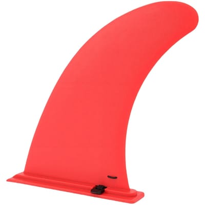 9 Inch Paddleboard Vin Vervanging Nylon Afneembare Middenvin voor Surfplank Stand Up Paddleboard Slide-in rood