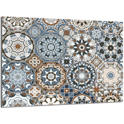 TMK ArtDeko - Snijplank - Glas - 40x30cm - Mozaïek