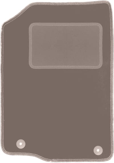 Beige bestuurdersmat voor: Volkswagen Scirocco II coupé (1981-1992)