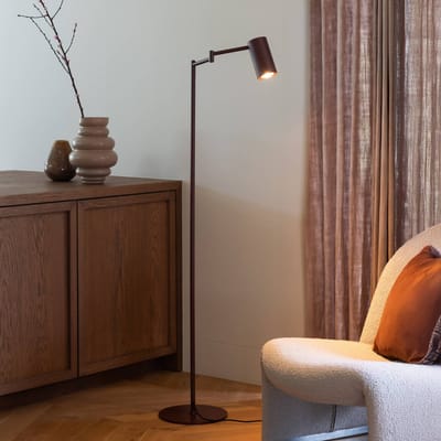 it's about RoMi Vloerlamp Bilbao - Rood - 53x28x154cm - Modern - Staande lampen voor Woonkamer - Slaapkamer