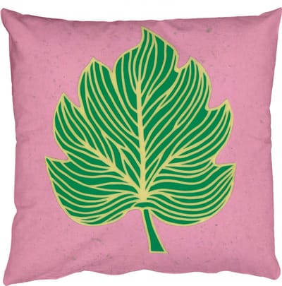 Sierkussens - Kussentjes Woonkamer - 50x50 cm - Blad - Groen - Illustratie - Minimalistisch