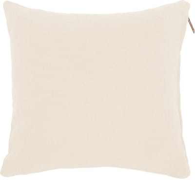 Tiseco - Kussen (gevuld) COTTON SLUB - met rits - 60x60 cm - Ivoor