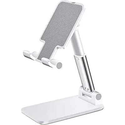 Bureau Mobiele Telefoon Houder Standaard Voor Verstelbare Bureau Tablet Houder Universele Tafel Mobiele Telefoon Stand wit