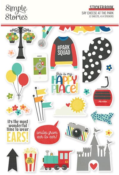 Simple Stories - Say Cheese At The Park Sticker Book (17920)
