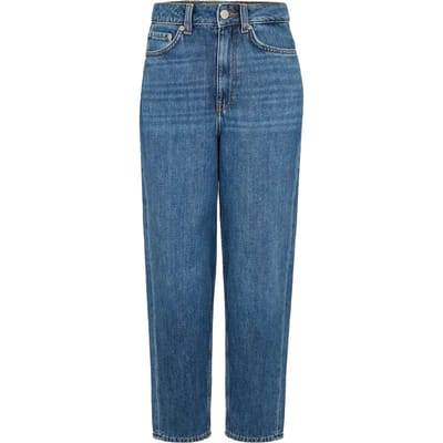 JJXX Dames/Dames Relaxed Mom Jeans (Donkerblauw)