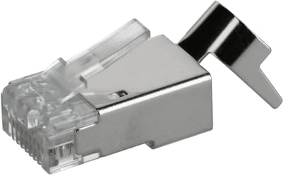 DANICOM SFTP CAT6a RJ45 Connector - voor stugge kern - 10 stuks