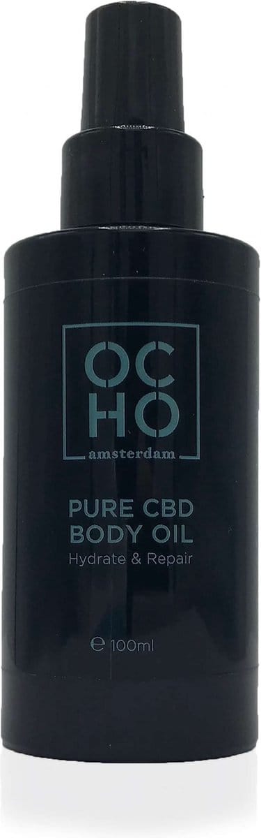 OCHO Amsterdam lichaamsolie CBD - Hydraterend en Verzorgend - Snelle absorptie - Natuurlijke basis ingrediënten