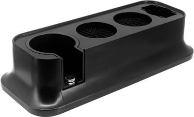Espresso Station - Koffie Accessoires - Barista Werkplek - Multifunctioneel Ontwerp - 51-58mm Compatibel - Zwart