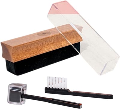 VLSelect® Platen Schoonmaakset - Vinyl Reinigerset - Platenborstel - 7-in-1 Set