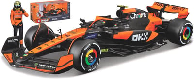 Bburago McLaren Mcl38 - Modelauto - Schaal 1:24 - Oranje/Zwart