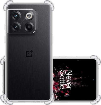 Hoesje - Geschikt voor OnePlus 10T - Sterk & Shockproof - Siliconen Case - Back Cover - Telefoon Hoes Shock Proof - Transparant