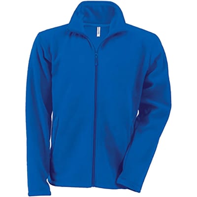 Kariban Microfleece met rits heren K911 - Royal Blue - S