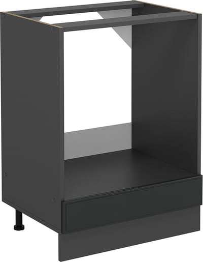 Vicco R-Line Ovenombouwkast – 60 cm zonder werkblad Antraciet landhuis