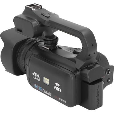 Camcorder 4K 64MP 18x Digitale Zoom 4 inch Touchscreen Vlog Camera Verliesvrije Uitgang met Afstandsbediening