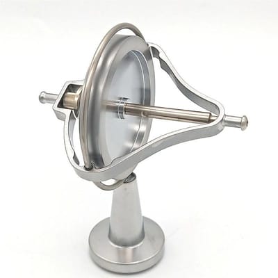 Metalen anti-zwaartekracht gyroscoop speelgoed vingertop gyroscoop magische anti-zwaartekracht volwassen decompressie balans anti-zwaartekracht onderwijs gray