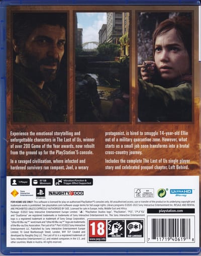The Last of Us Part 1 PS5