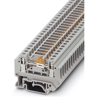 Phoenix Contact URTK/SS 0321019 Scheidingsklem Aantal polen: 2 0.2 mm² 4 mm² Grijs 50 stuk(s)