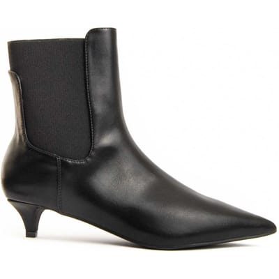 Botín De Tacón Para Mujer.  Montevita  Devilalow  96643 38 zwart