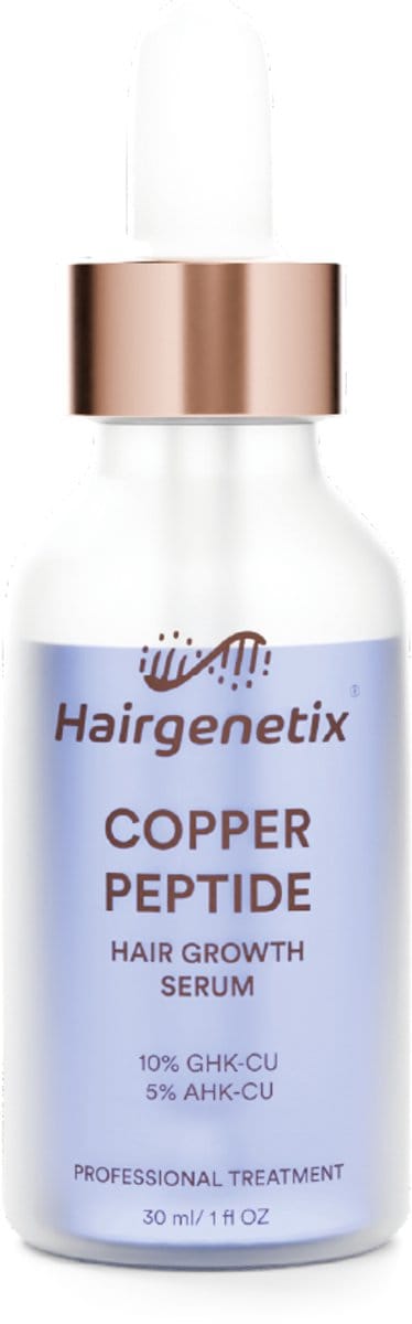 Hairgenetix - Copper Peptide (GHK-Cu & AHK-Cu) - Haargroei serum - 30ml