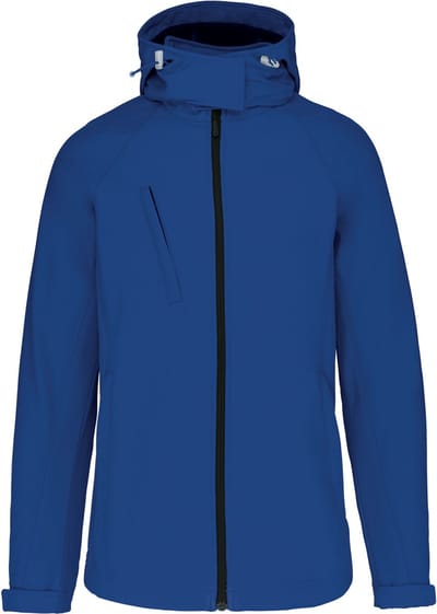 Kariban Dames softshell jas met afneembare capuchon K414 - Dark Royal Blue - M