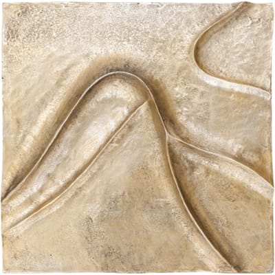 PTMD Wandpaneel Gihan - 70x5x70 cm - Aluminium - Goud