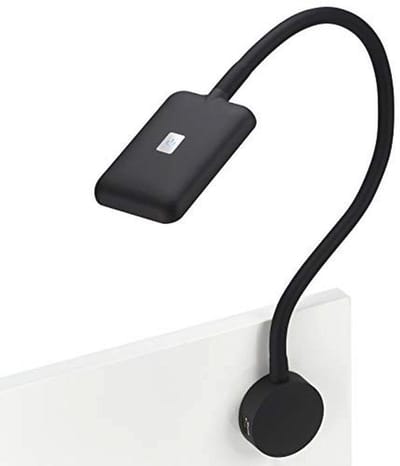 LED Bedlamp met Buigzame Arm, USB Aansluitingen en Touchsensor