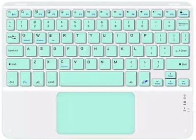 EtuiTab - Draadloos Bluetooth Toetsenbord - Touchpad - Universeel - Groen