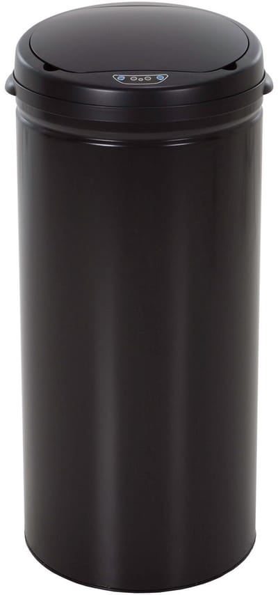 Hailo Selekta - Sensor Prullenbak 42 liter - Zwart - RVS - Kunststof