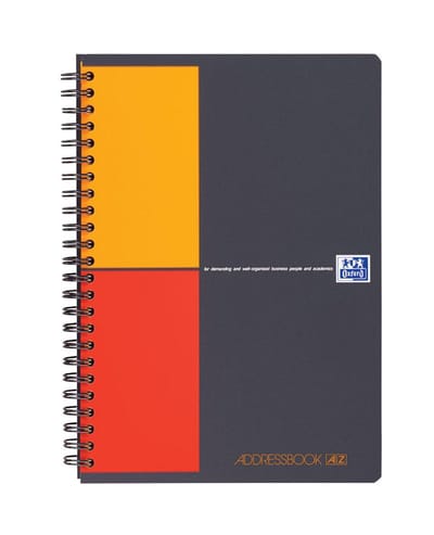 Oxford - International - Adresboek - A5 - 72 vel - met alfabet