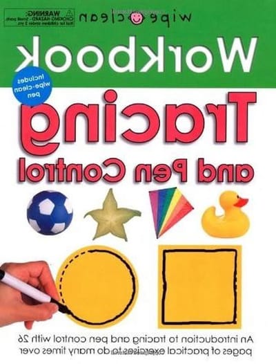 Werkboek Schoonvegen - Oefenboek Tekenen - Leren Schrijven - Herbruikbaar met Pen - Niet gespecificeerd - Meerdere kleuren