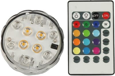 LED-Base Sfeerlicht met Kaarslicht Effect Waterproof
