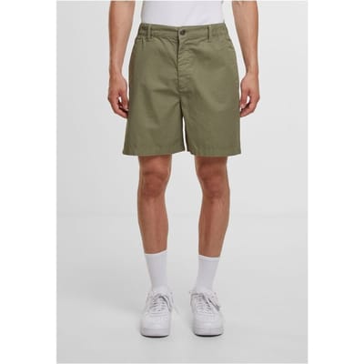 Urban Classics - Bermuda With Elastic Waistband Korte broek - 4XL - Olijfgroen