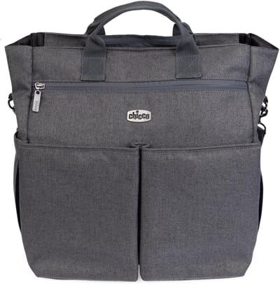 Grote Luiertas - Baby Organizer - Praktisch Onderweg - Veel Opbergvakken - 44 x 44 x 35 cm - Zwart