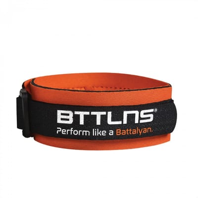 BTTLNS chipband - timing chip - timing chipband - chipband voor tijdchip tijdens triathlon - chipband - Achilles 2.0 - oranje