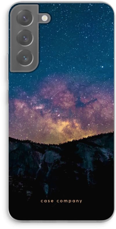 Case Company® - Hoesje geschikt voor Samsung Galaxy S22 Plus hoesje - Travel to space - Soft Cover Telefoonhoesje - Bescherming aan alle Kanten en Schermrand