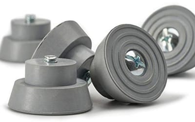 Vervanging Rubber Tip voor Kickdown/Drop Down Deurstop Houder - Grijs