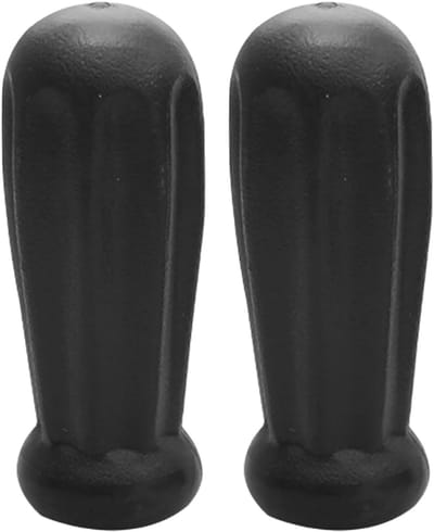 Tafelvoetbal Handgrepen - Reserve Onderdelen - Spel Verbeteren - Ergonomisch Ontwerp - 10.5 cm - Zwart