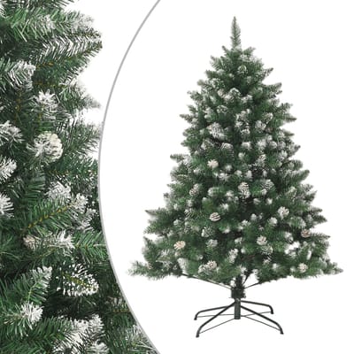 vidaXL - Kunstkerstboom - met - standaard - 120 - cm - PVC