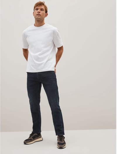 Next - Heren - Klassieke slim-fit stretchjeans - Blauw