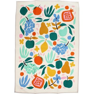 Katoenen theedoek Rex London Fruits de Provence