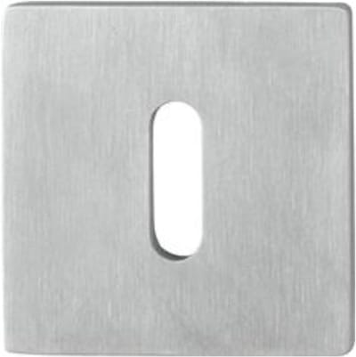 Hoppe 3189996 sleutelrozetten E848S-SK met profielcilinderperforatie, zilver