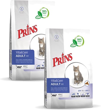 Prins Vitalcare Cat Adult Gevogelte - Kattenvoer - 2 x 1.5 kg