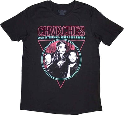 Chvrches - Good Intentions Heren T-shirt - S - Zwart